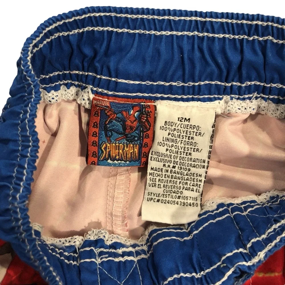 Spider-Man 12m Superhero Swim Shorts